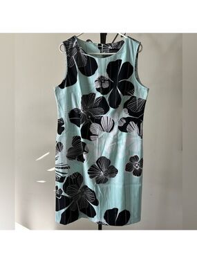 Connected Apparel Floral Print Dress, Size 16.